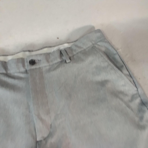 Greg Norman golf shorts men's 36 x 10 gray microfiber Dri-Fit flex stretch - Picture 3 of 11